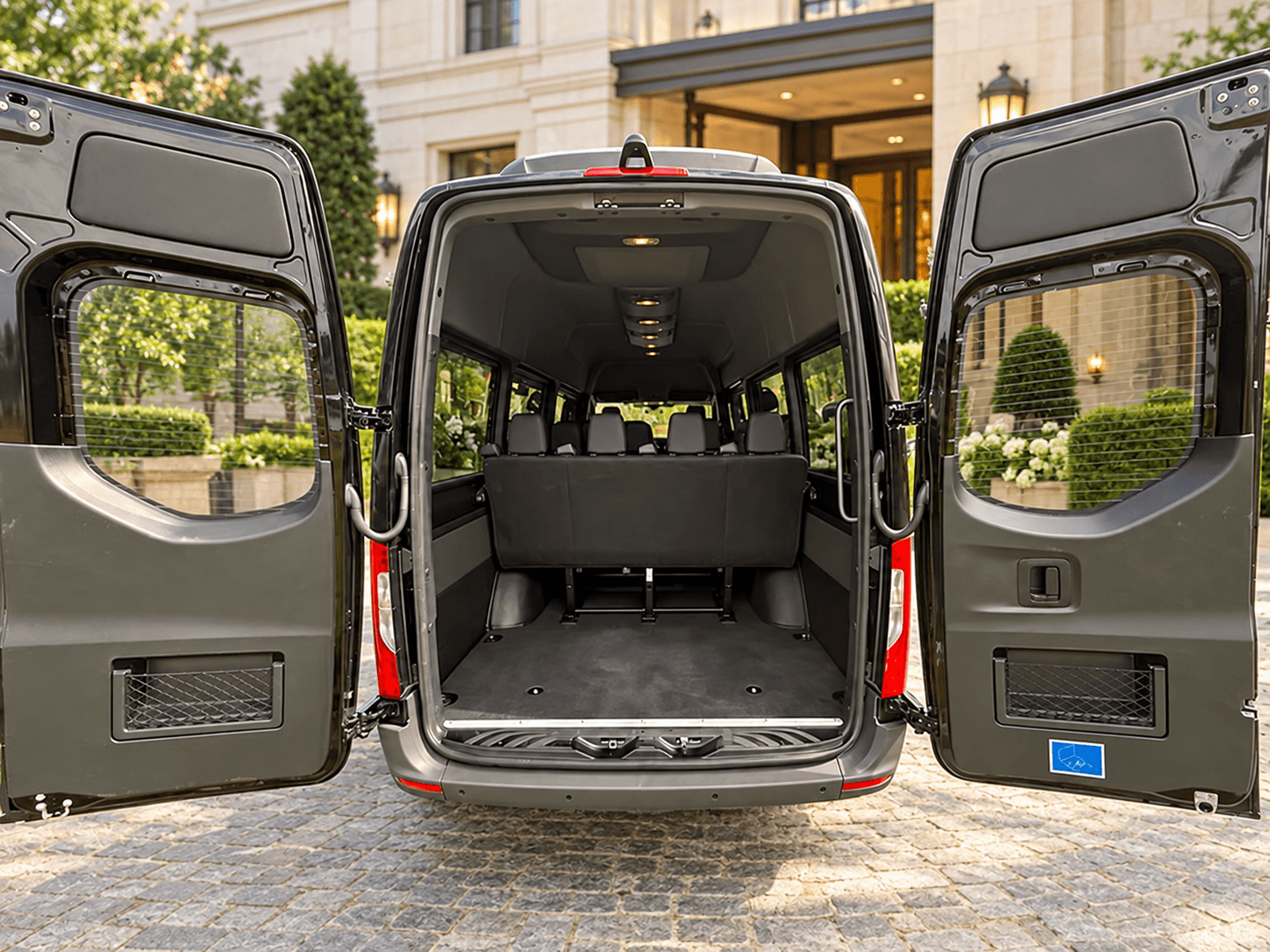 Mercedes Sprinter passenger van chauffeur