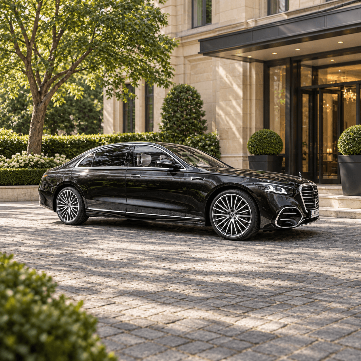 Mercedes S-Class / BMW 7 Series sedan